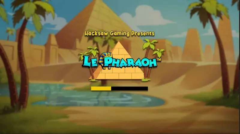 Le Pharaoh Hacksaw Gaming Slots - Introduction Screen