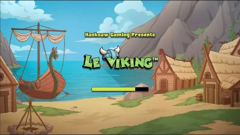 Le Viking Hacksaw Gaming Slots - Introduction Screen