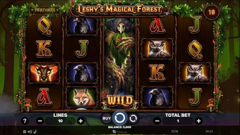 Leshy’s Magical Forest Spinomenal Slots - Main Screen Reels