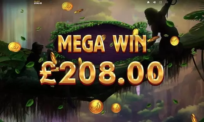 Lord of the Wilds Red Tiger Gaming Slots - Winning Screenshot