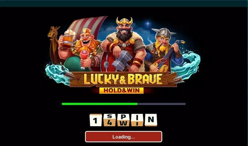 Lucky & Brave Hold And Win 1Spin4Win Slots - Introduction Screen