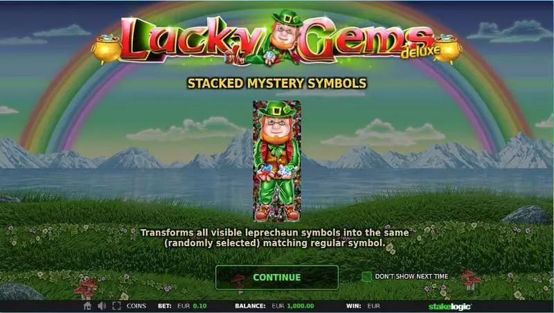 Lucky Gems Deluxe StakeLogic Slots - Info and Rules