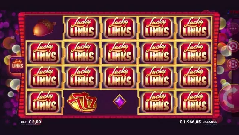 Lucky Links Microgaming Slots - Main Screen Reels