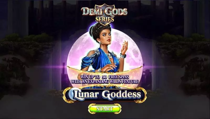 Lunar Goddess Spinomenal Slots - Main Screen Reels