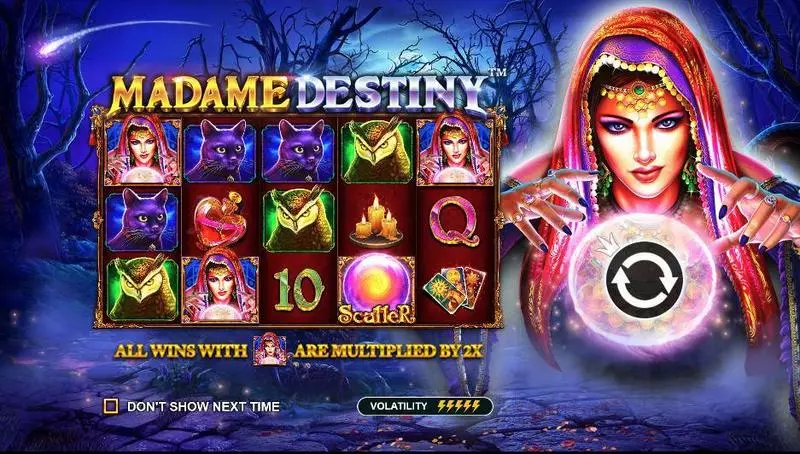 Madame Destiny Pragmatic Play Slots - Info and Rules
