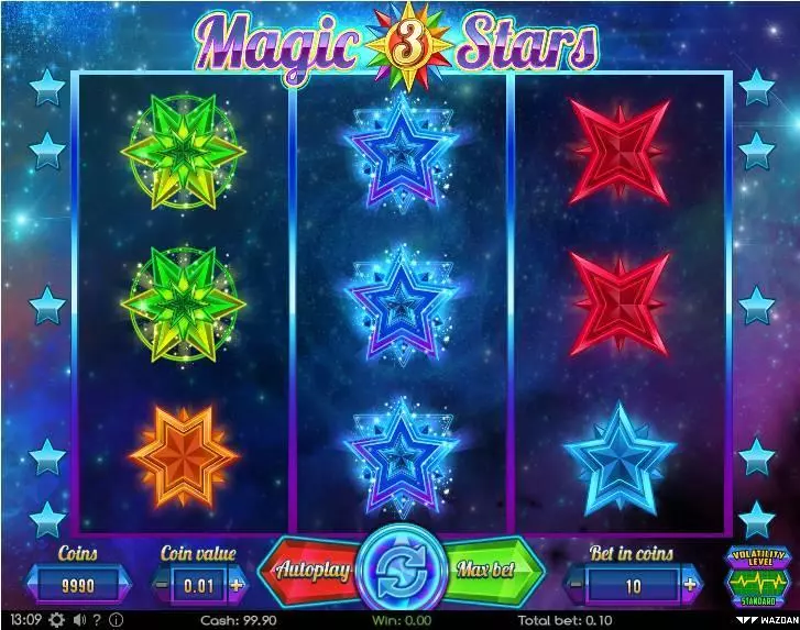 Magic Stars 3 Wazdan Slots - Main Screen Reels