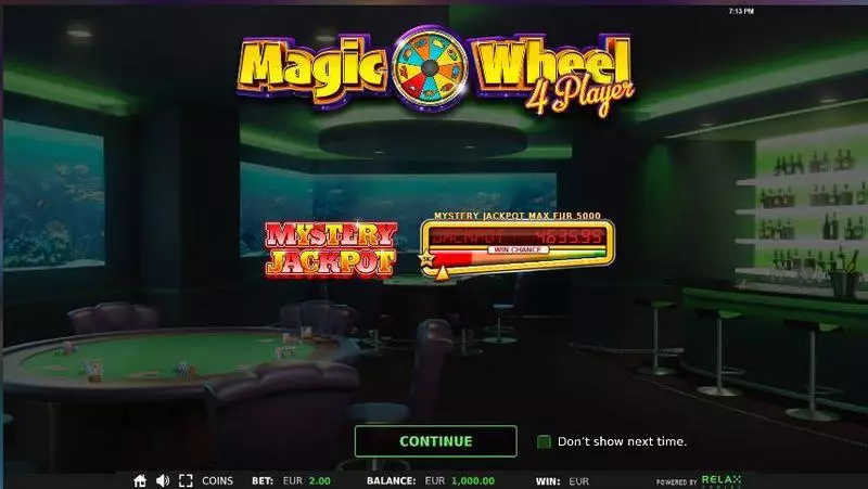 Magic Wheel 4 Player StakeLogic Slots - Info and Rules