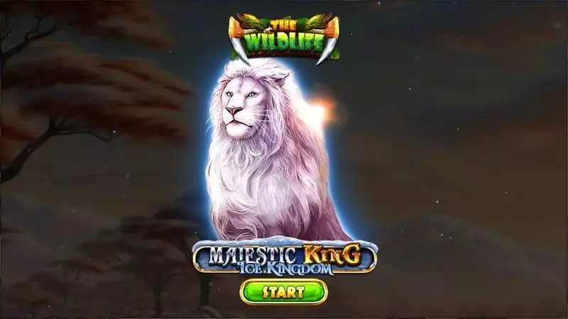 Majestic King- Ice Kingdom Spinomenal Slots - Introduction Screen