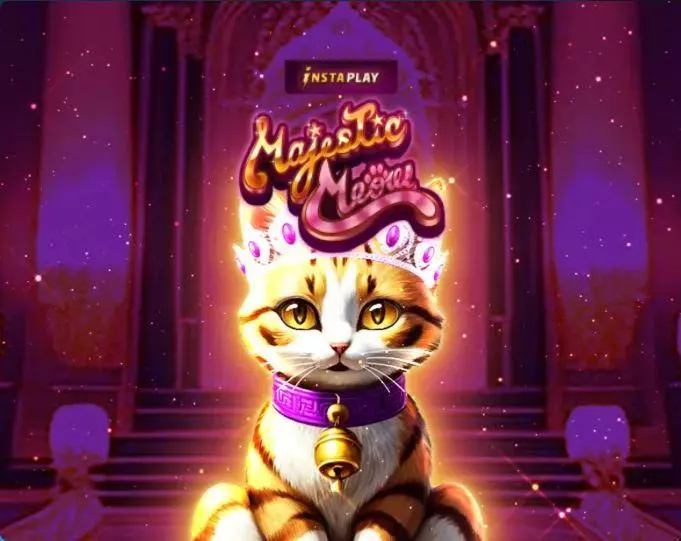 Majestic Meow AvatarUX Slots - Introduction Screen