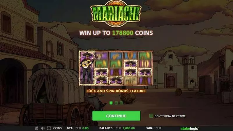 Mariachi StakeLogic Slots - Info and Rules