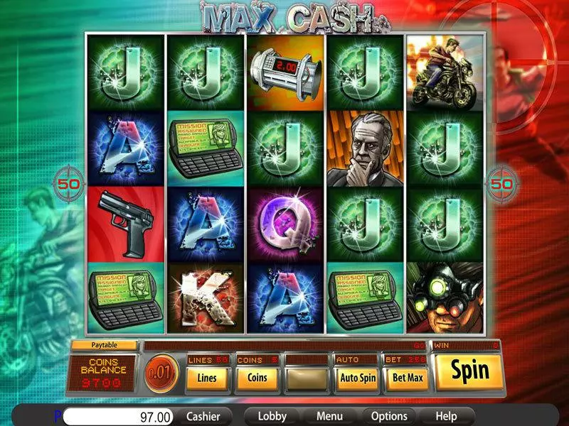 Max Cash Saucify Slots - Main Screen Reels