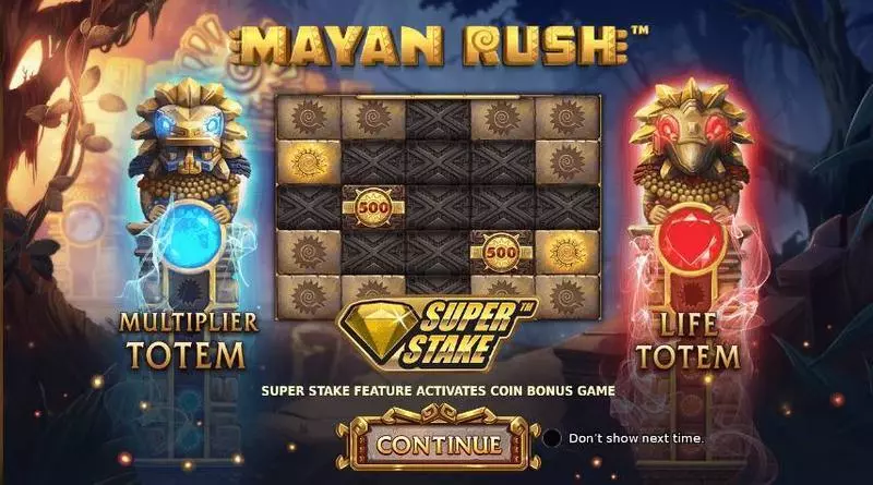 Mayan Rush StakeLogic Slots - Info and Rules