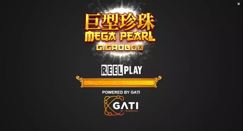Megapearl Gigablox ReelPlay Slots - Introduction Screen