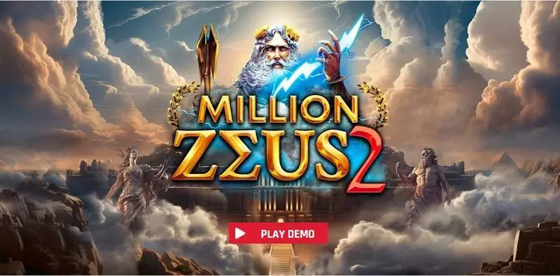 Million Zeus 2 Red Rake Gaming Slots - Introduction Screen