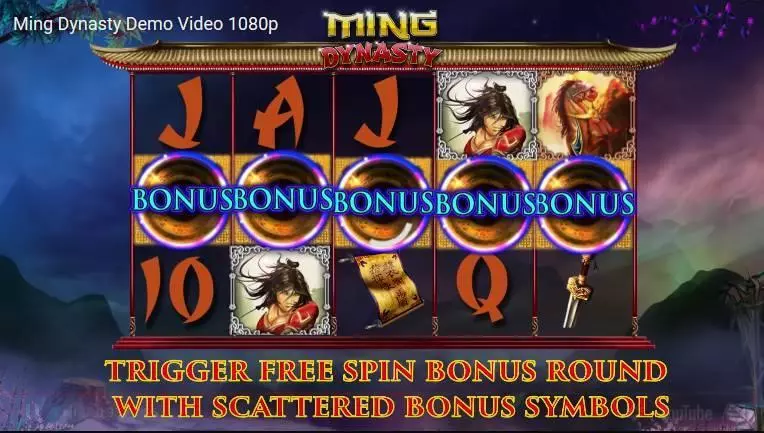 Ming Dynasty 2 by 2 Gaming Slots - Free Spins Feature