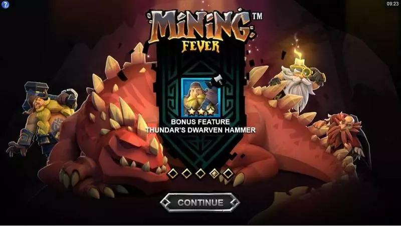 Mining Fever Microgaming Slots - Info and Rules