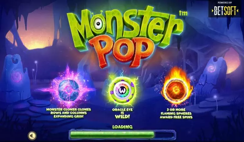 Monster Pop BetSoft Slots - Info and Rules