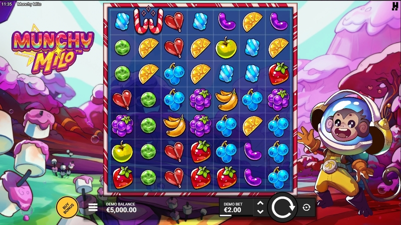 Munchy Milo Hacksaw Gaming Slots - Main Screen Reels