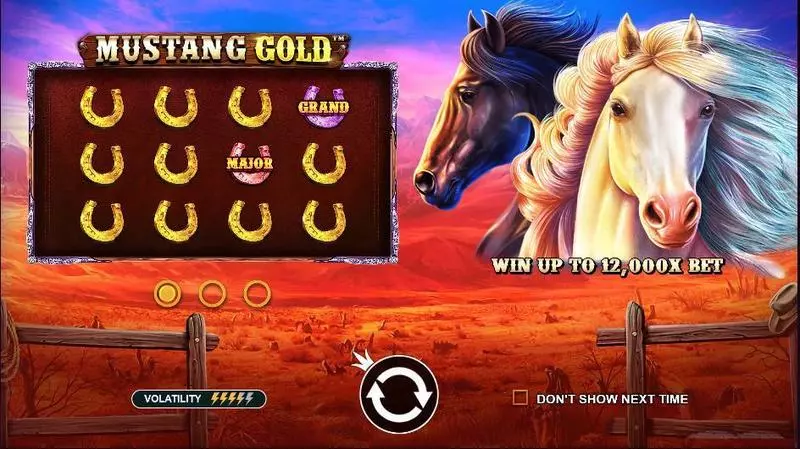 Mustang Gold Pragmatic Play Slots - Info and Rules