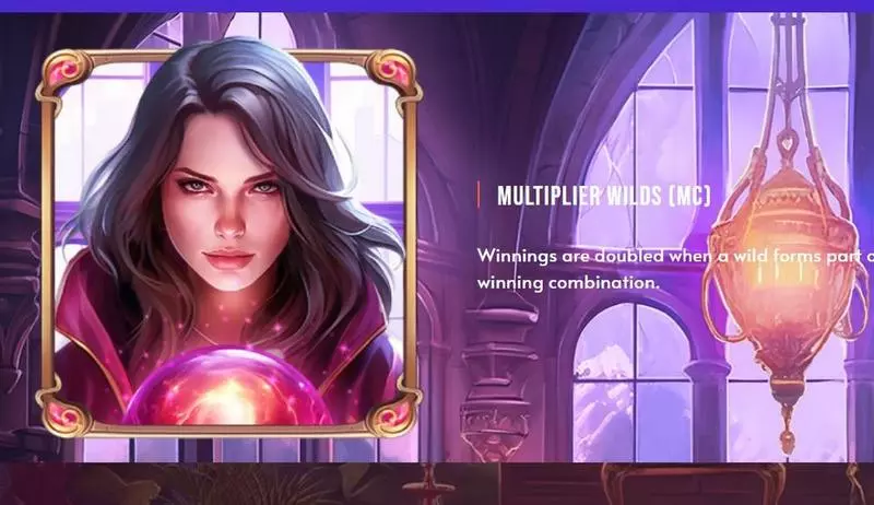 Mystic Charms TrueLab Games Slots - Introduction Screen