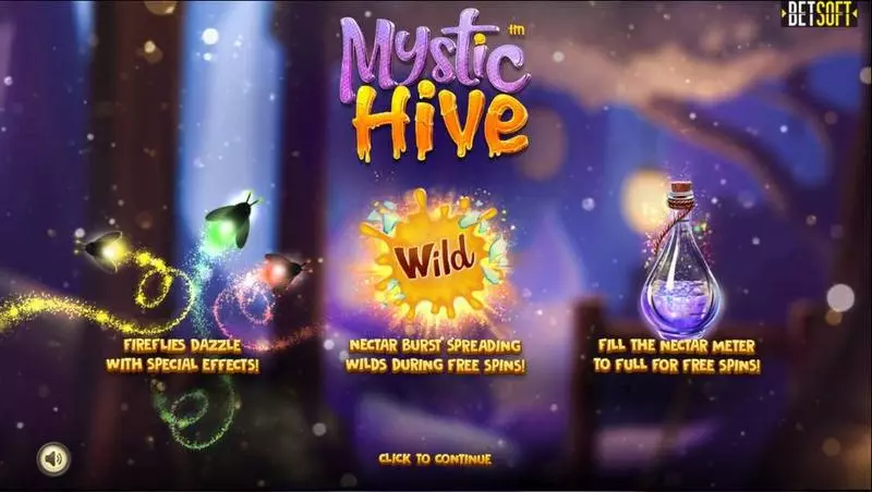 Mystic Hive BetSoft Slots - Info and Rules