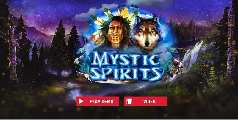 Mystic Spirits Red Rake Gaming Slots - Introduction Screen