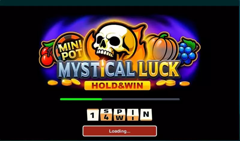 Mystical Luck Hold And Win 1Spin4Win Slots - Introduction Screen