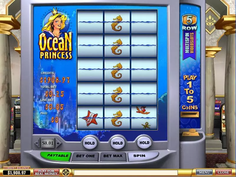 Ocean Princess PlayTech Slots - Bonus 1