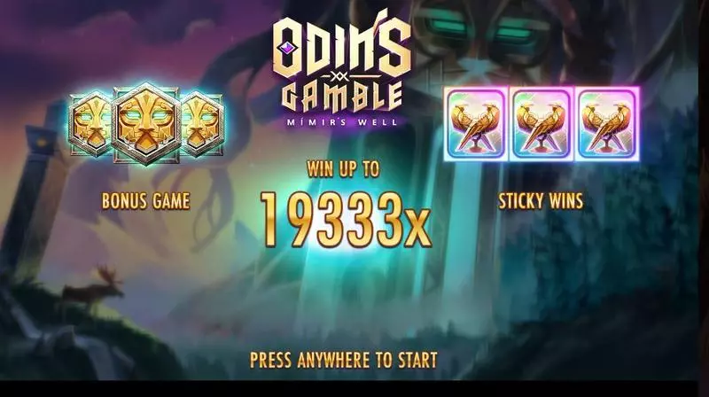 Odin’s Gamble Thunderkick Slots - Bonus 1