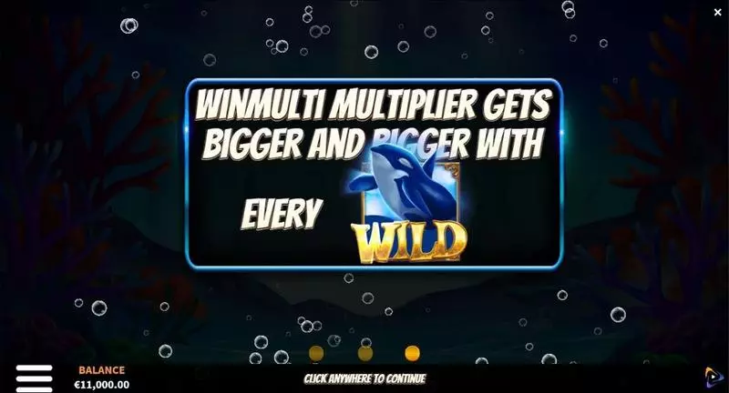 Orca's Wild Bonanza ReelPlay Slots - Paytable