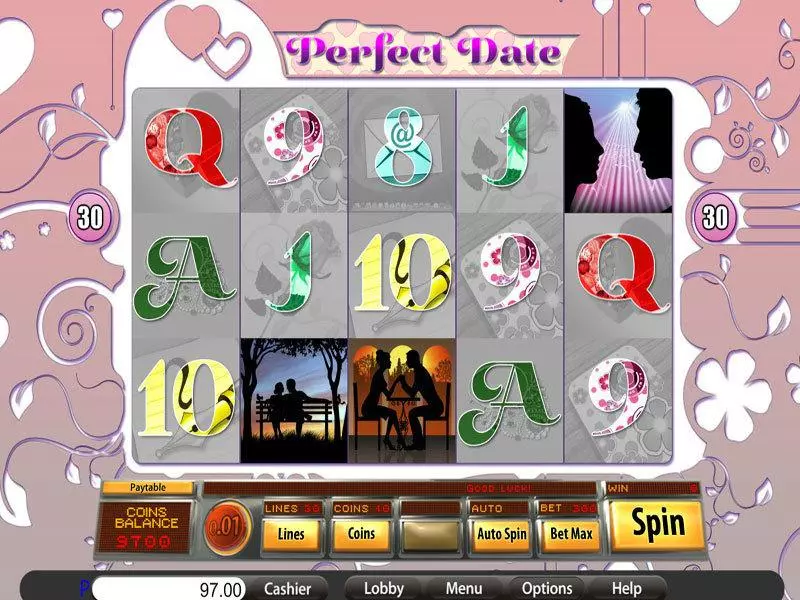 Perfect Date Saucify Slots - Main Screen Reels