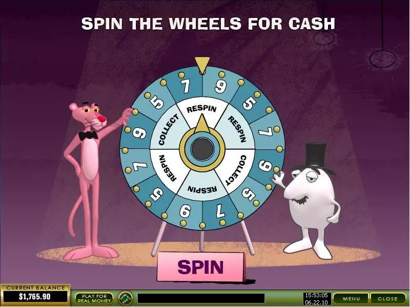 Pink Panther PlayTech Slots - Bonus 1