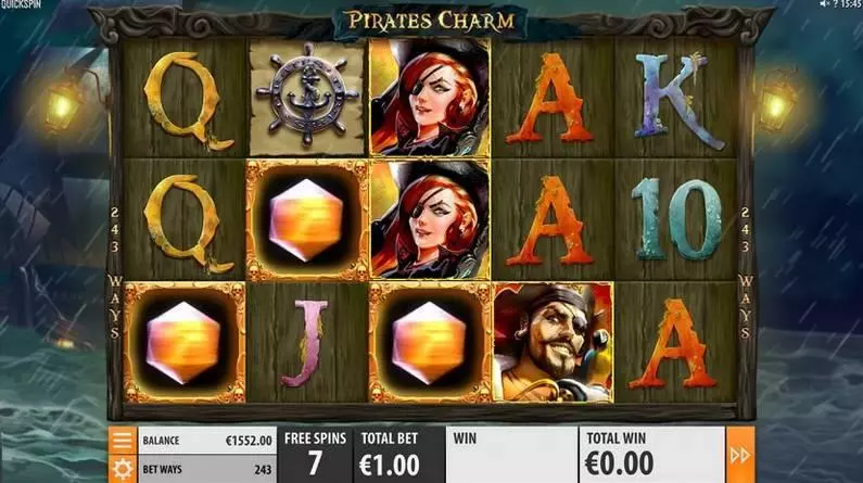 Pirates Charm Quickspin Slots - Info and Rules