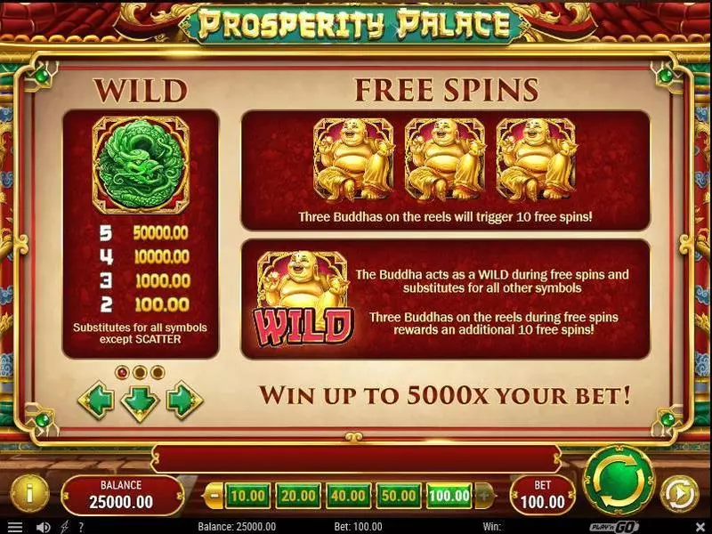 Prosperity Palace Play'n GO Slots - Bonus 3