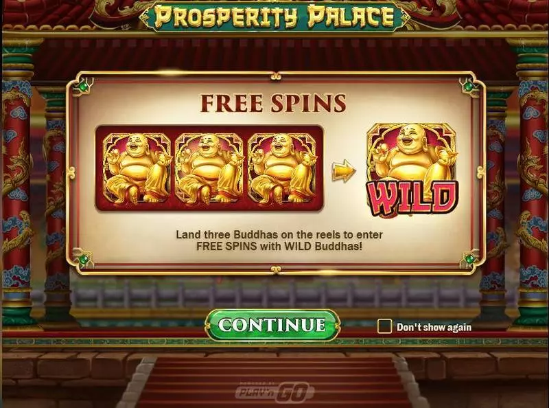 Prosperity Palace Play'n GO Slots - Info and Rules