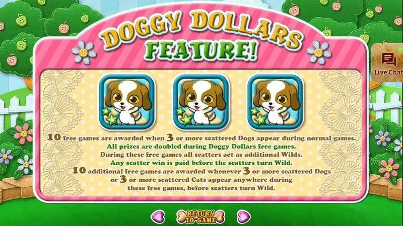 Purrfect Pets RTG Slots - Info and Rules