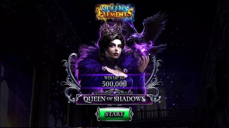Queen Of Shadows Spinomenal Slots - Introduction Screen