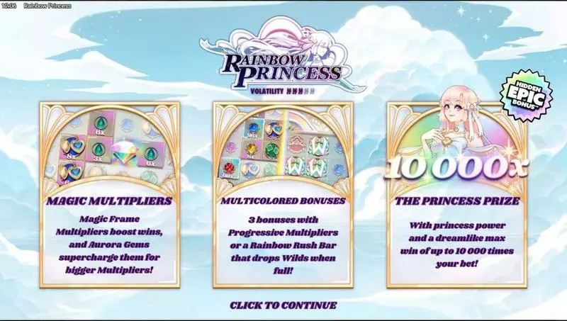 Rainbow Princess Hacksaw Gaming Slots - Info and Rules