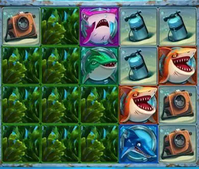 Razor Shark Push Gaming Slots - Main Screen Reels