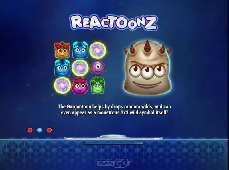 Reactoonz Play'n GO Slots - Info and Rules