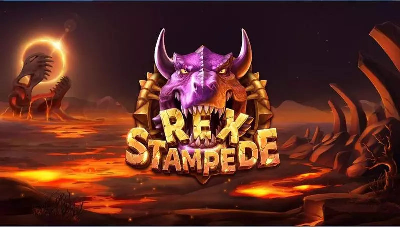 Rex Stampede Elk Studios Slots - Introduction Screen