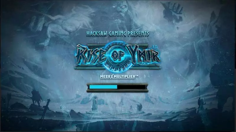 Rise of Ymir Hacksaw Gaming Slots - Introduction Screen