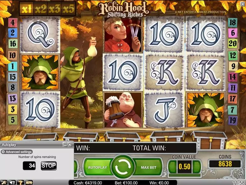 Robin Hood NetEnt Slots - Bonus 2