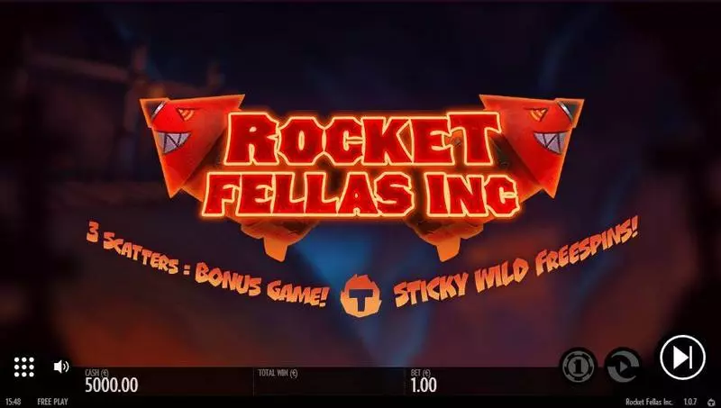 Rocket Fellas Inc. Thunderkick Slots - Bonus 1