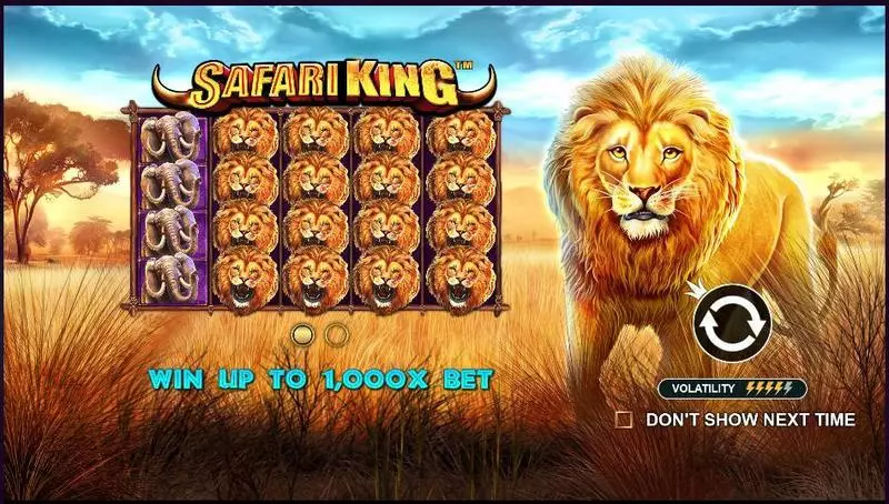 Safari King Pragmatic Play Slots - Info and Rules