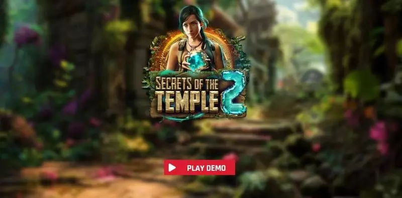 SECRETS OF THE TEMPLE 2 Red Rake Gaming Slots - Introduction Screen