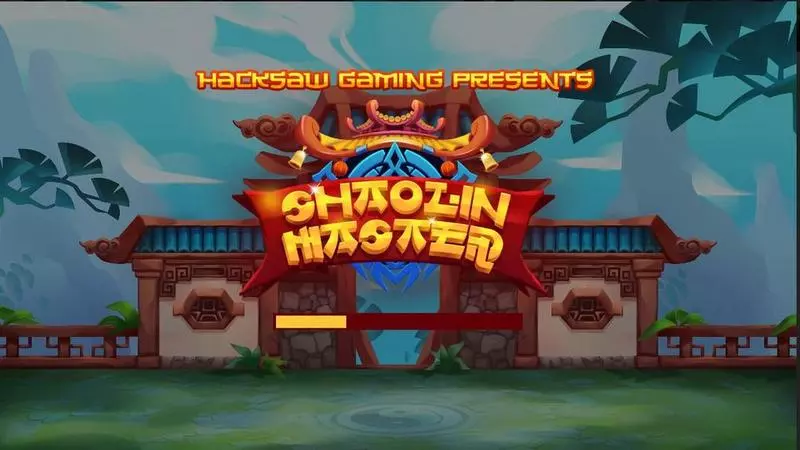 Shaolin Master Hacksaw Gaming Slots - Introduction Screen