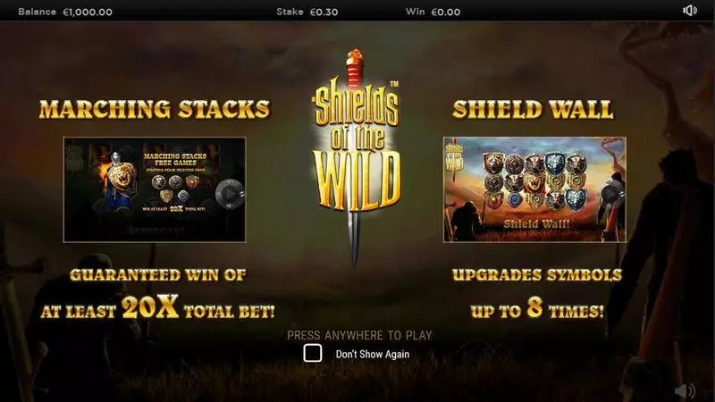 Shields of the Wild  NextGen Gaming Slots - Info and Rules