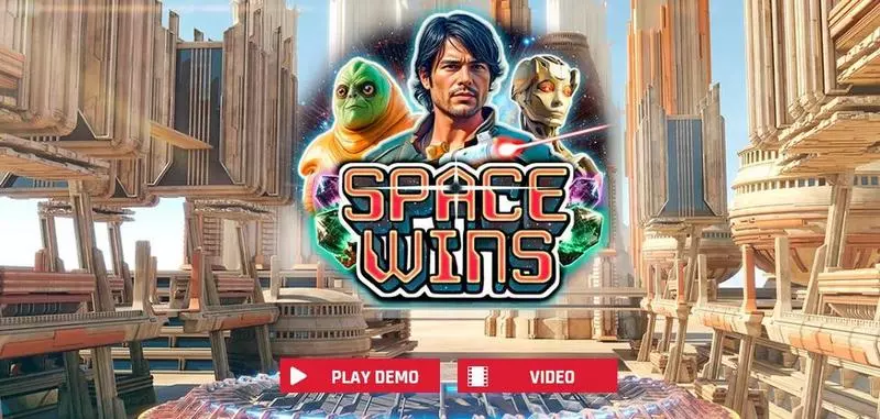 Space Wins Red Rake Gaming Slots - Introduction Screen