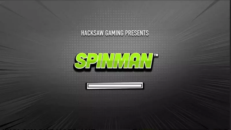 Spinman Hacksaw Gaming Slots - Introduction Screen